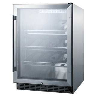 Summit 20 Bottle 24in Champagne Series Outdoor Wine Refrigerator