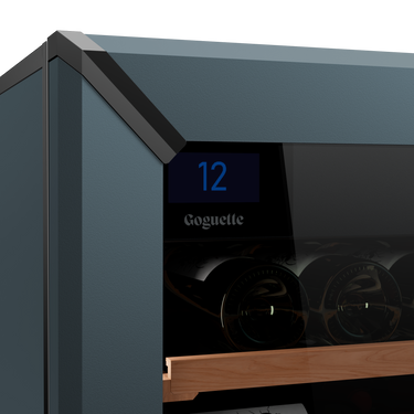 Goguette Small Single Zone Wine Fridge – Slate Blue| 50+ Bottle Capacity