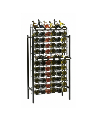 Retail Metal Wine Bottle Display Rack | 72 Bottles