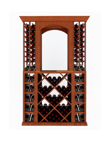 4 Foot Wine Cellar Storage System | 134 Bottle Capacity
