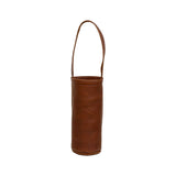 Full-Grain Leather Urban Wine Tote in Cognac