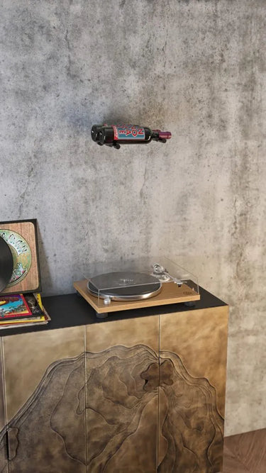 Vino Pins 2 Wall Mounted Metal Wine Rack Peg