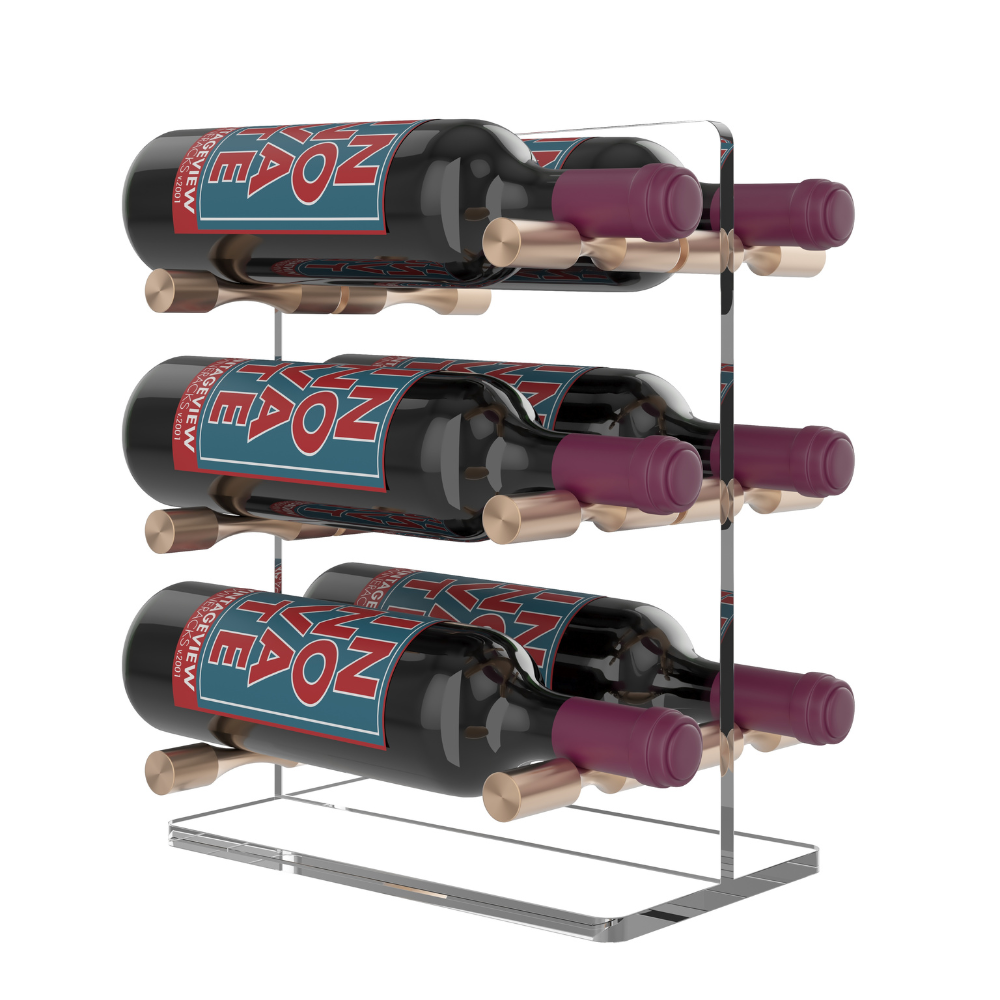 Vino Pin Mini Tabletop Acrylic Rack by VintageView – Wine Racks
