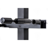 Vino Pin and Mounting Plate in Gloss Black 2 Bottle Capacity