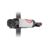 Vino Pin and Mounting Plate in Matte Black Storing 2 Bottles