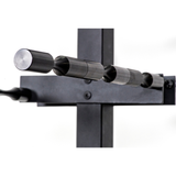 Vino Pin and Mounting Plate in Gloss Black 3 Bottle Capacity