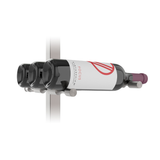 Vino Pin and Mounting Plate in Gunmetal Storing 3 Bottles