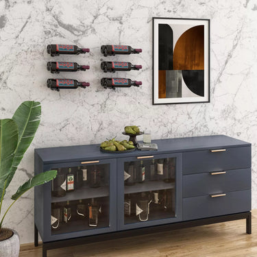 Vino Pins Wall Mounted Metal Wine Bottle Expansion Package