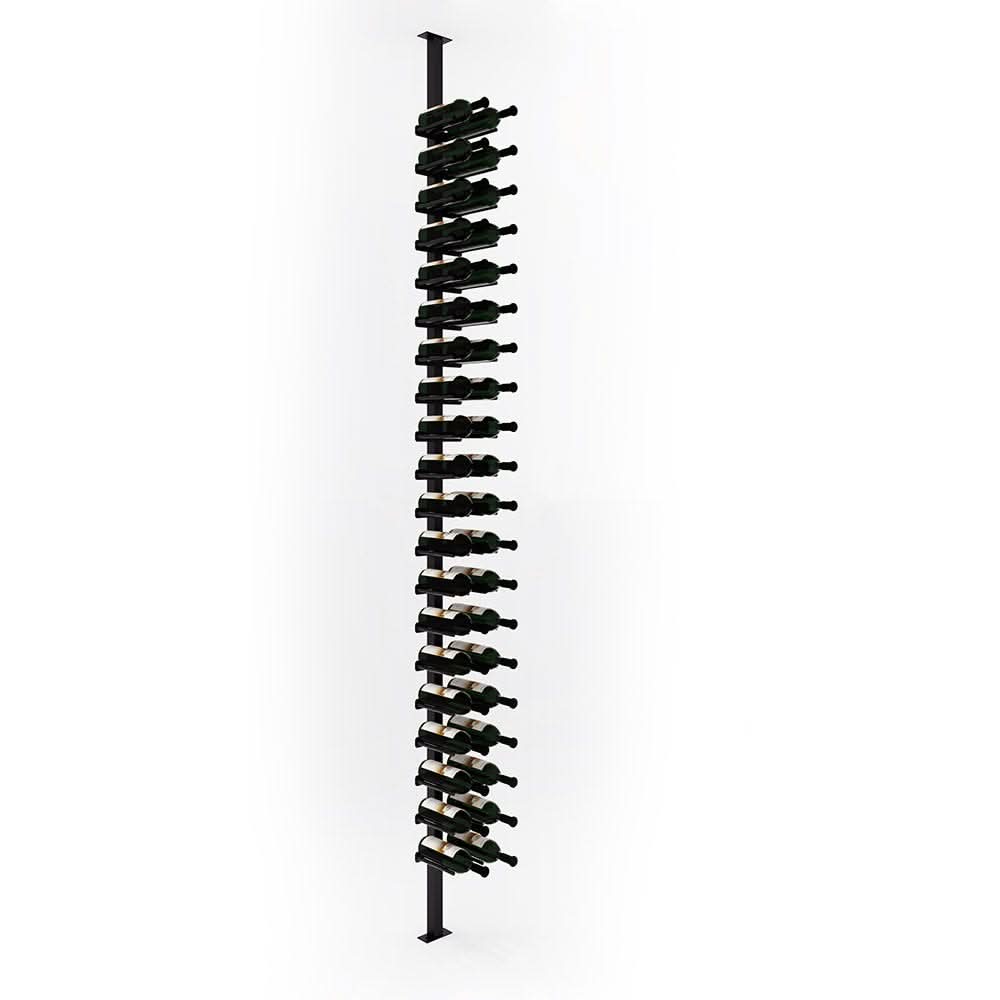Wine Rack Rails Wine Rail Double Sided Rack - Holds 40 Bottles | WineRacks.com – Wine Racks