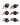 Vino Rails 6 Bottle 3x2 Designer Grid in Golden Bronze