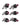 Vino Rails 6 Bottle 3x2 Designer Grid in Gunmetal