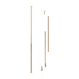 VintageView Floor-to-Ceiling Mounting Post 10 in Golden Bronze