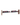 2 Bottles Wide Evolution Wine Rod in Chrome