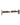 2 Bottles Wide Evolution Wine Rod in Golden Bronze