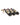 W Series Presentation Row Rack in Golden Bronze Storing 3 Bottles