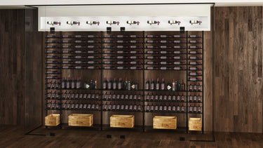 Evolution Wine Wall Single-Sided 1 Column Post Kit