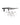 W Series Stemware Rack in Matte Black Storing 6 Glasses