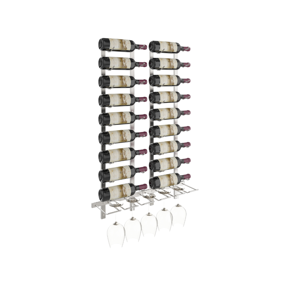 VintageView W Series Wet Bar – Sleek Wine & Glass Storage – Wine Racks