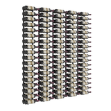 VintageView W Series Feature Wall 6 in Matte Black Storing 180 Bottles