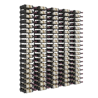 VintageView W Series Feature Wall 6 in Gunmetal Storing 270 Bottles