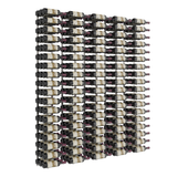 VintageView W Series Feature Wall 6 in Brushed Nickel Storing 270 Bottles