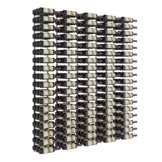 VintageView W Series Feature Wall 6 in Brushed Nickel Storing 270 Bottles