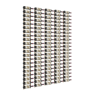 VintageView W Series Feature Wall 7 in Golden Bronze Storing 105 Bottles