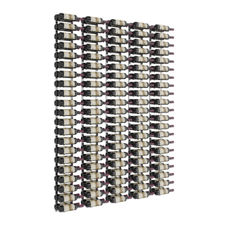 VintageView W Series Feature Wall 7 in Chrome Luxe Storing 210 Bottles