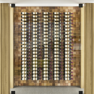 VintageView W Series Feature Wall 7 in Storing 105 Bottles in a Wine Cellar