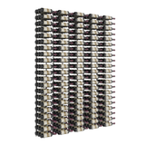 VintageView W Series Feature Wall 7 in Brushed Nickel Storing 315 Bottles