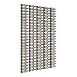 VintageView W Series Feature Wall 8 in Matte Black Storing 120 Bottles