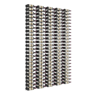 VintageView W Series Feature Wall 8 in Chrome Luxe Storing 240 Bottles