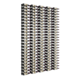 VintageView W Series Feature Wall 8 in Gunmetal Storing 240 Bottles