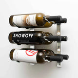 Wine bottles with labels on a white background