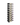 W Series 3 Foot Tall Rack in Brushed Nickel 18 Bottles