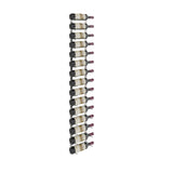 W Series 5 Foot Tall Rack Kit in Brushed Nickel Storing 15 Bottles