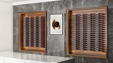 Evolution Wine Wall Ext 45" Wall Mounted Metal Wine Rack Expansion Pack