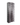 Evolution 75 in. High 2 Column Wine Wall in Matte Black and Chrome Storing 90 Bottles