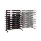 Evolution Island Display Extension in Matte Black Storing 180 Bottles