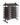 Evolution 144 Bottle Presentation Island Display Rack in Matte Black and Chrome