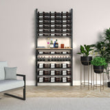 Lifestyle Image of La Vieille Garde's Frontenac Webkit #10 in Natural Wood- Metal Wine Rack 