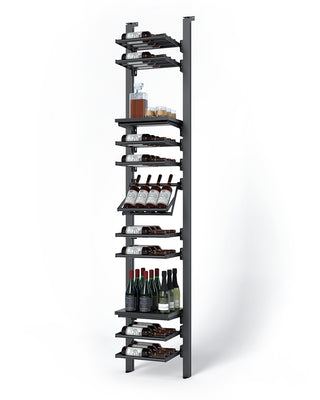 La Vieille Garde's Frontenac Webkit #11 14"- Metal Wine Rack in Black