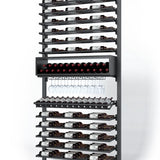 La Vieille Garde's Frontenac Webkit #12 41"- Metal Wine Rack in Black