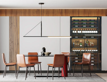 Lifestyle Image of La Vieille Garde's Frontenac Webkit #13- Metal Wine Rack 