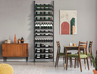 Lifestyle Image of La Vieille Garde's Frontenac Webkit #7- Metal Wine Rack 