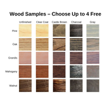 Wood Samples- Choose Up to 4 Free
