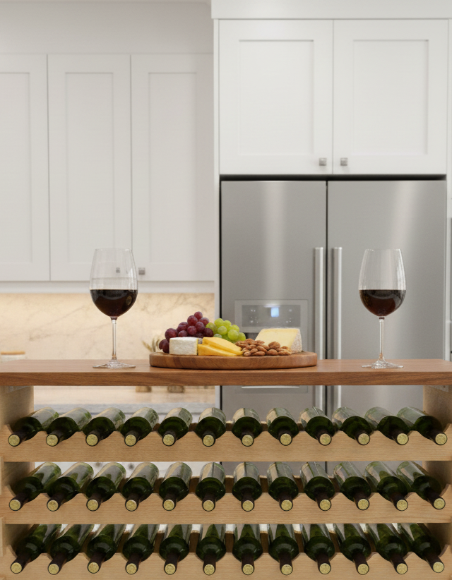 Stackable Wine Racks and Wood Shelves | WineRacks.com