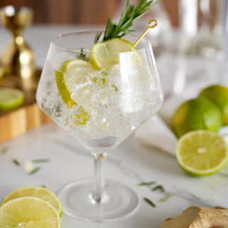 Raye Angled Crystal Gin & Tonic Glass