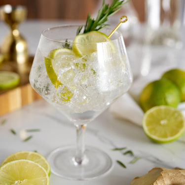 Raye Angled Crystal Gin & Tonic Glass
