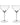 Raye Angled Crystal Martini Glasses Set of 2